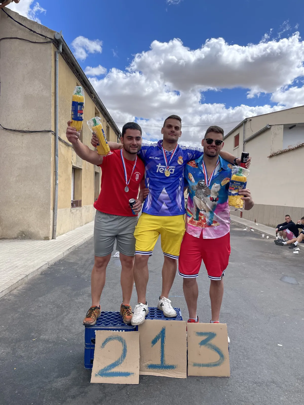 Ganadores de la categoría Masculina de 2025